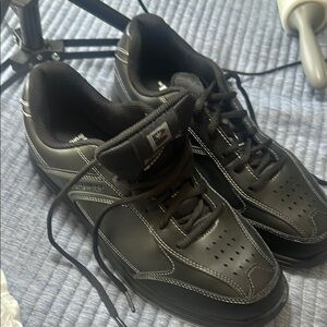 Men's Black Bowling Shoes size 10